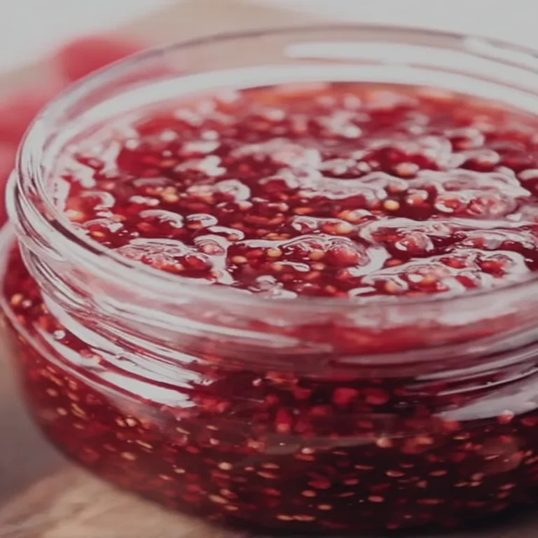raspberry jam, quick recipe, homemade, sweet, fruity, easy, delicious