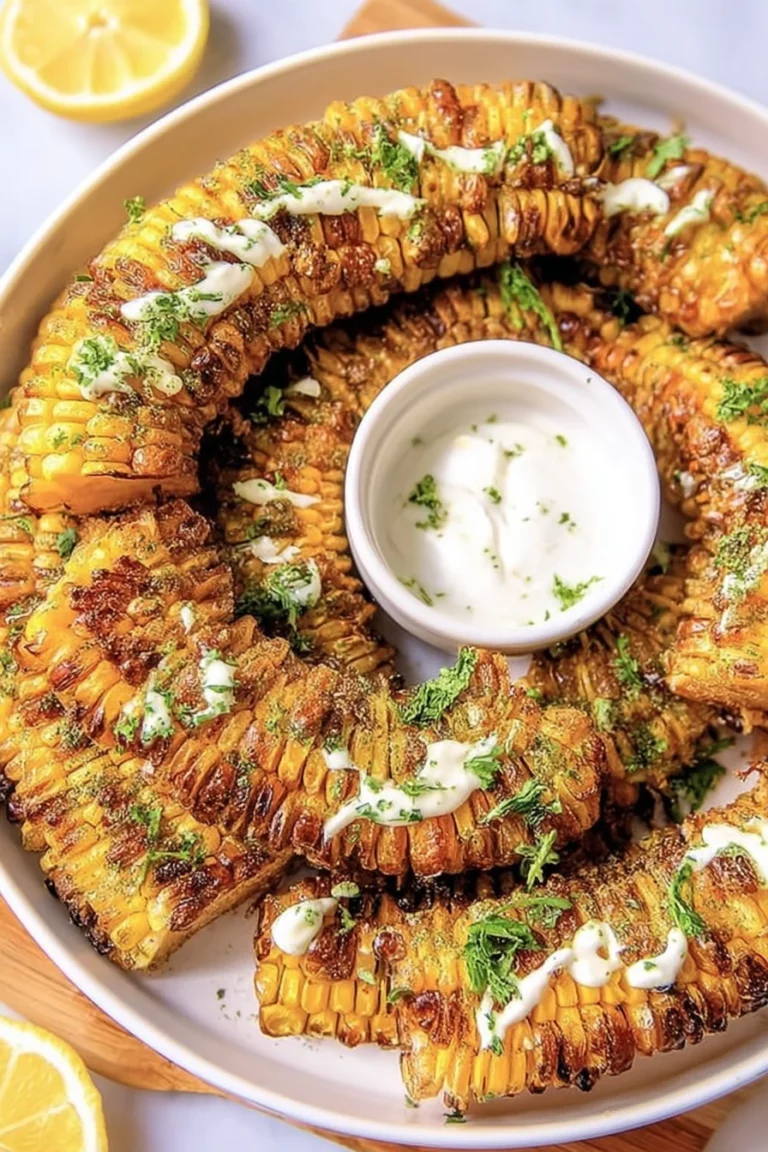 Air Fryer Corn Ribs, crispy, savory, tender, flavorful, delicious