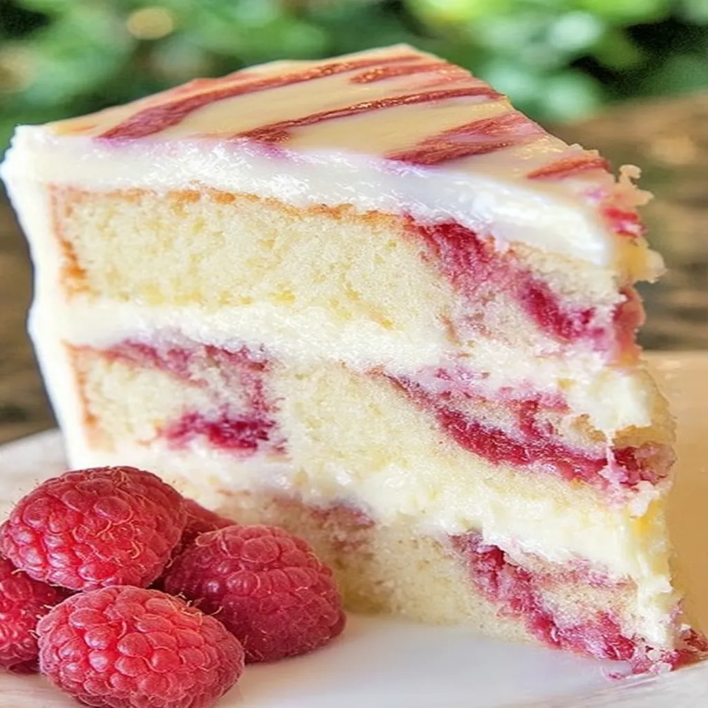 almond raspberry swirl cake, delicious, sweet, nutty, fruity swirls, moist, tempting slices