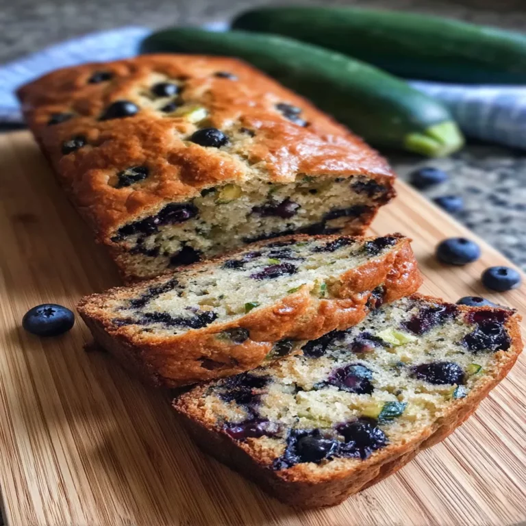 blueberry zucchini bread, homemade recipe, moist, delicious, fresh ingredients