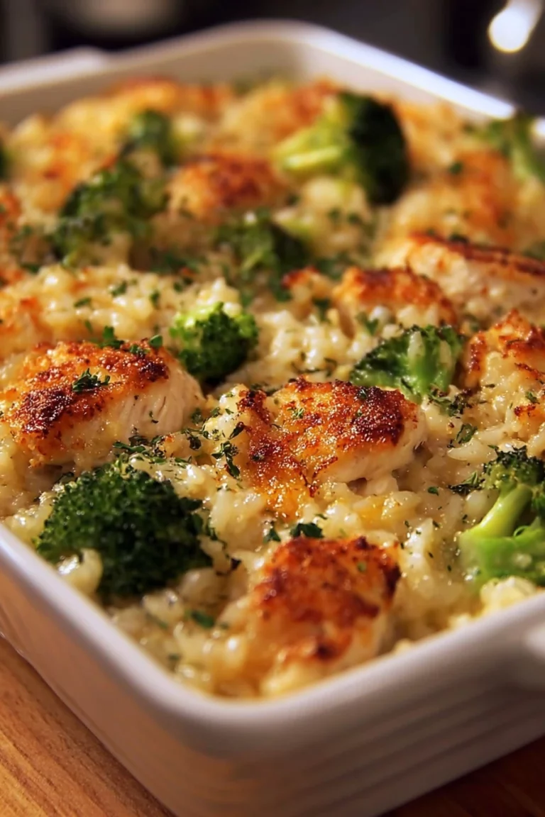 chicken, broccoli, rice, casserole, savory, comforting, delicious, hearty
