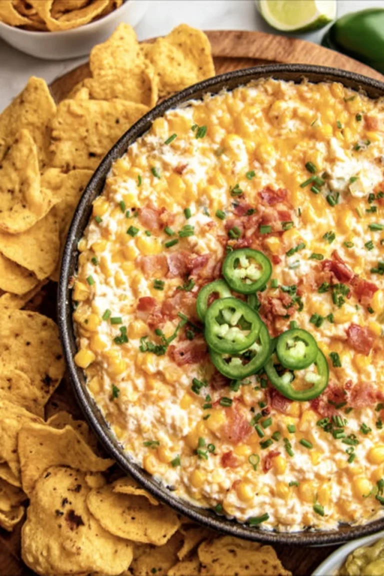 Crack Corn Dip, savory, creamy, crunchy, appetizer, party favorite, delicious