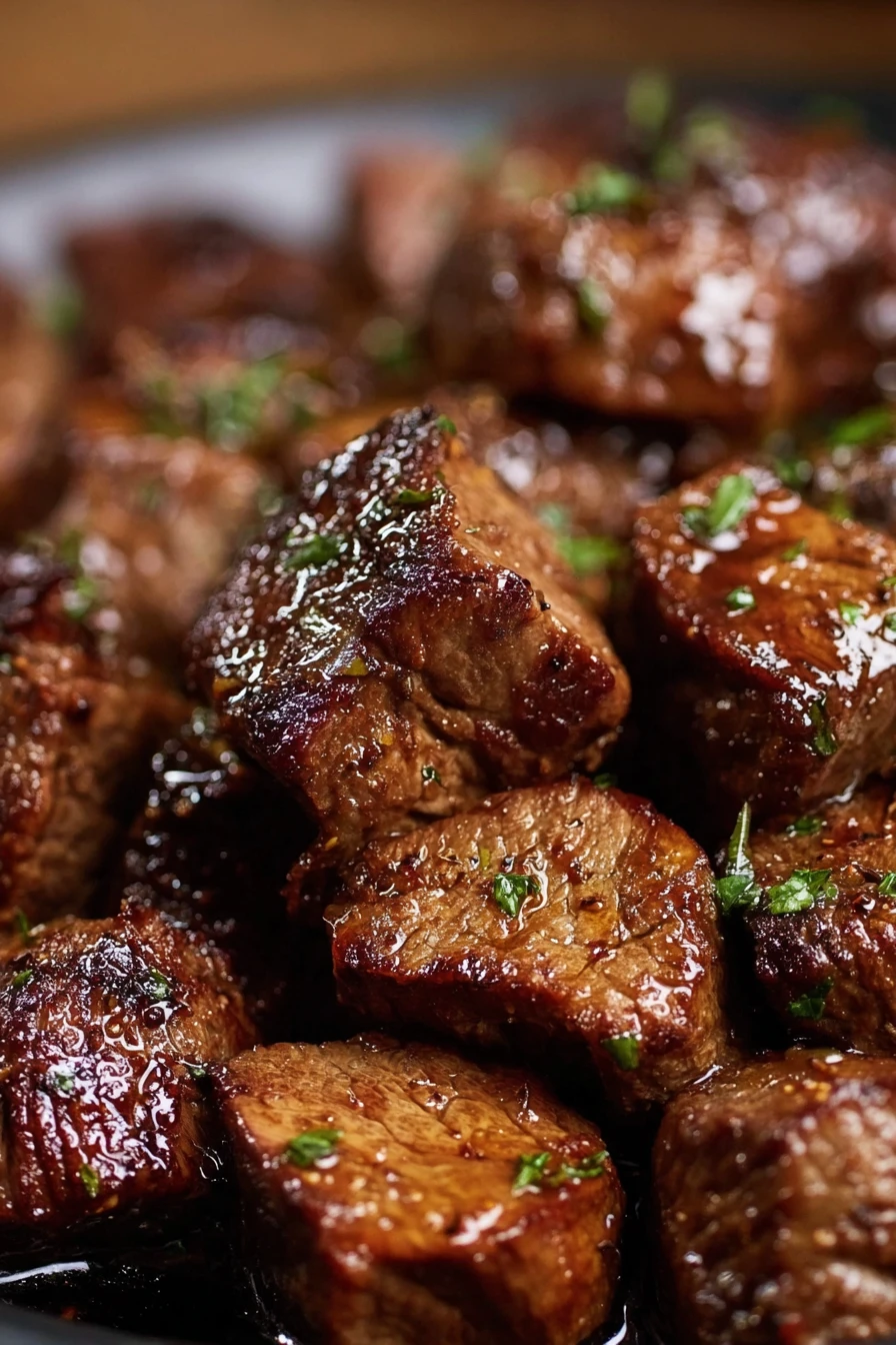 Crockpot Steak Bites recipe step-by-step guide