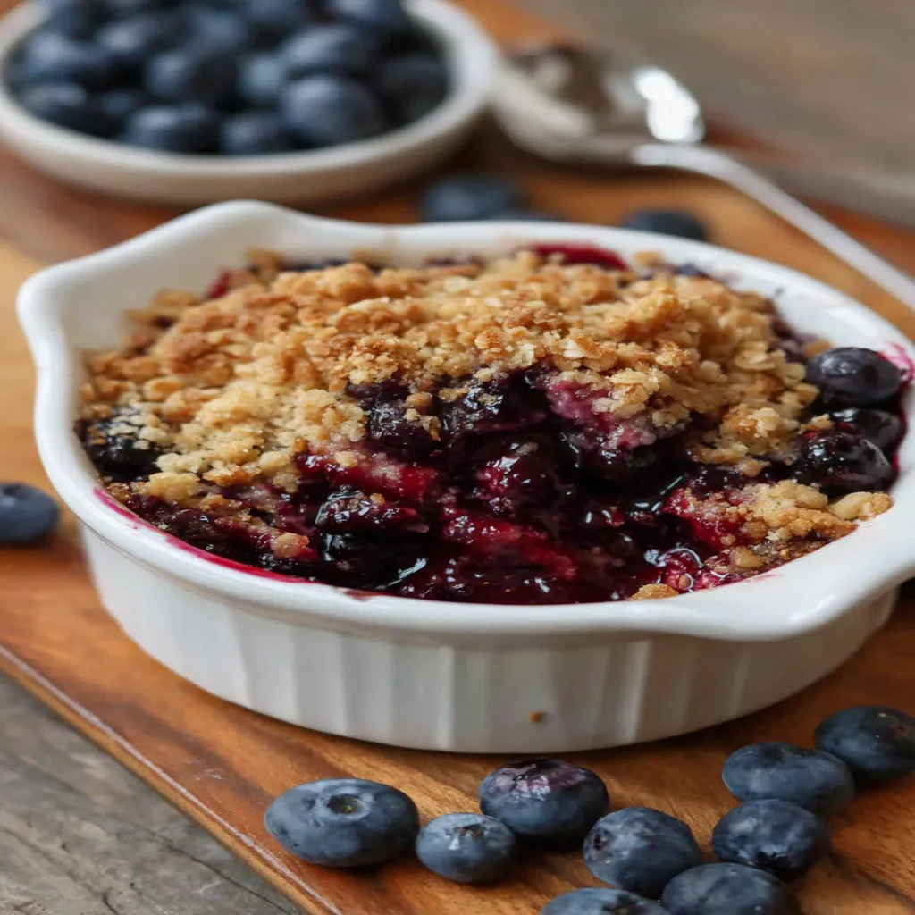 Easy Blueberry Crisp Recipe recipe step-by-step guide