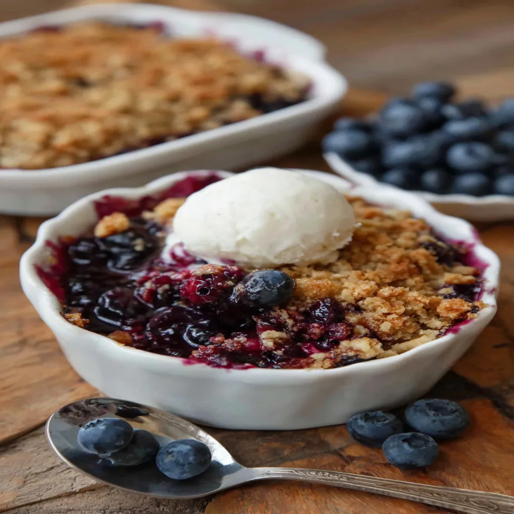 Easy Blueberry Crisp Recipe recipe step-by-step guide