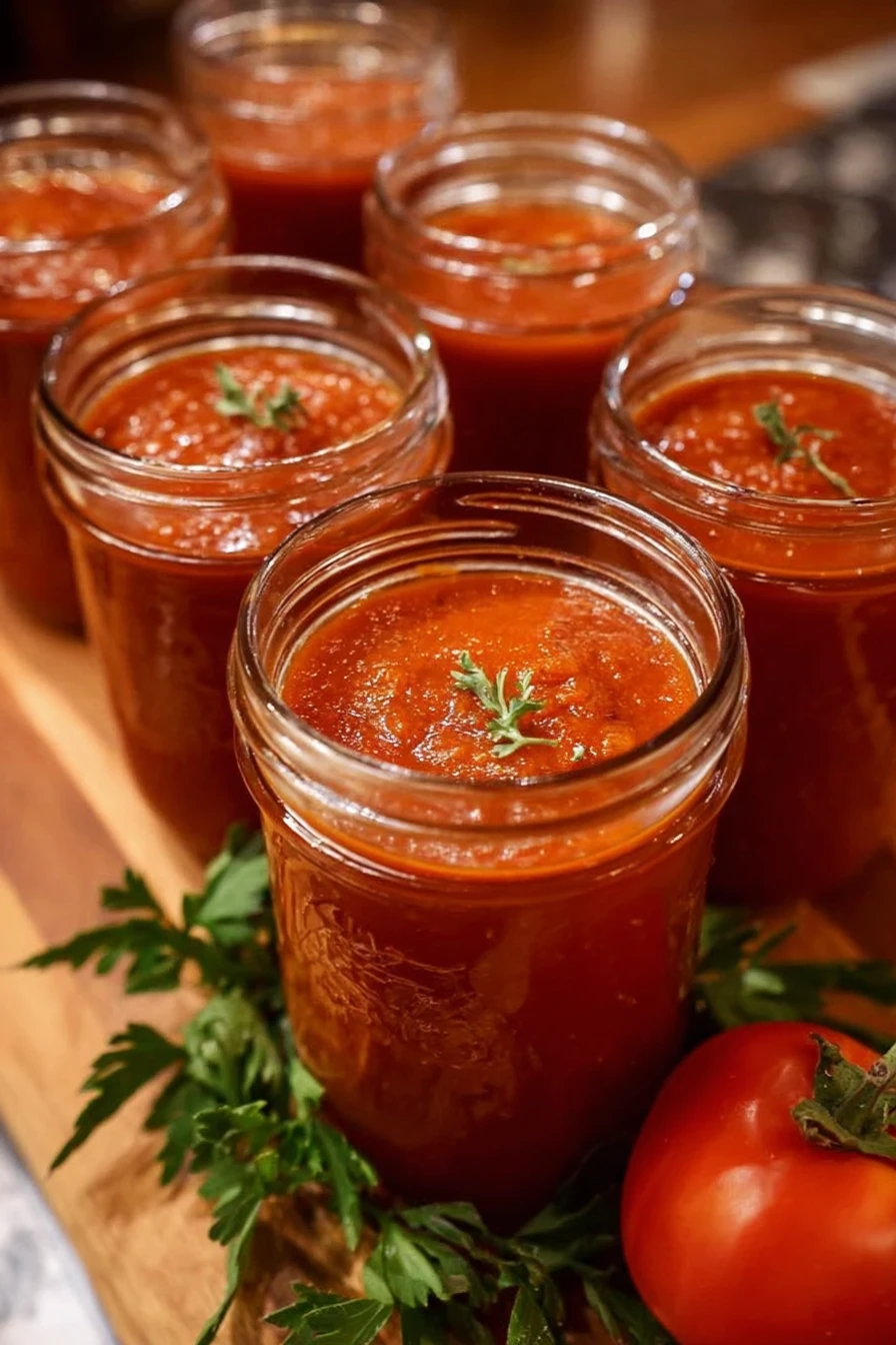 roasted tomato sauce, easy recipe, homemade, savory, aromatic, flavorful, roasted tomatoes