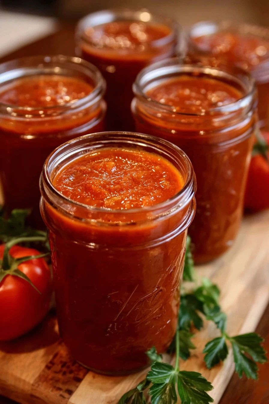 Easy, Homemade Roasted Tomato Sauce recipe step-by-step guide