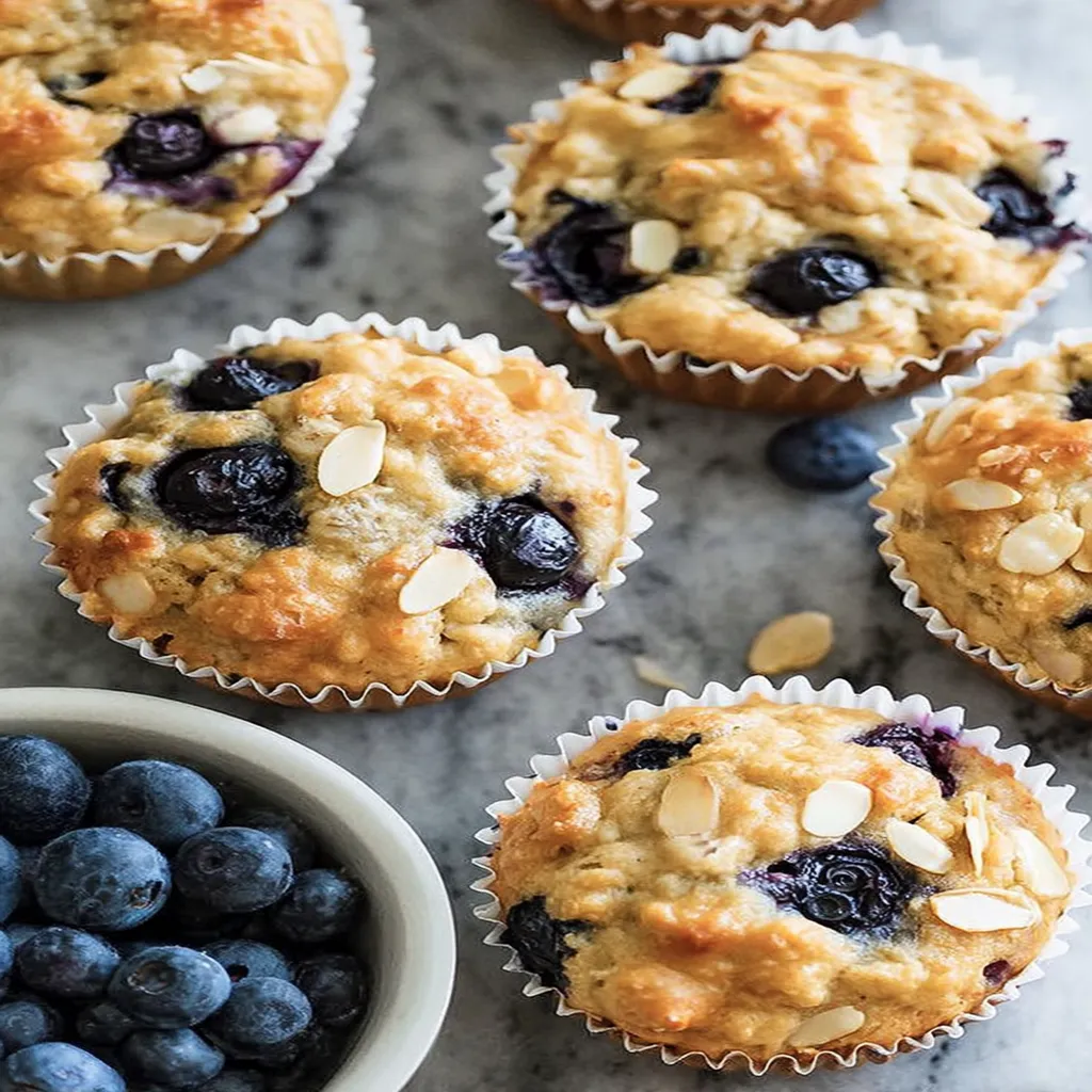 Greek Yogurt Blueberry Muffins recipe step-by-step guide