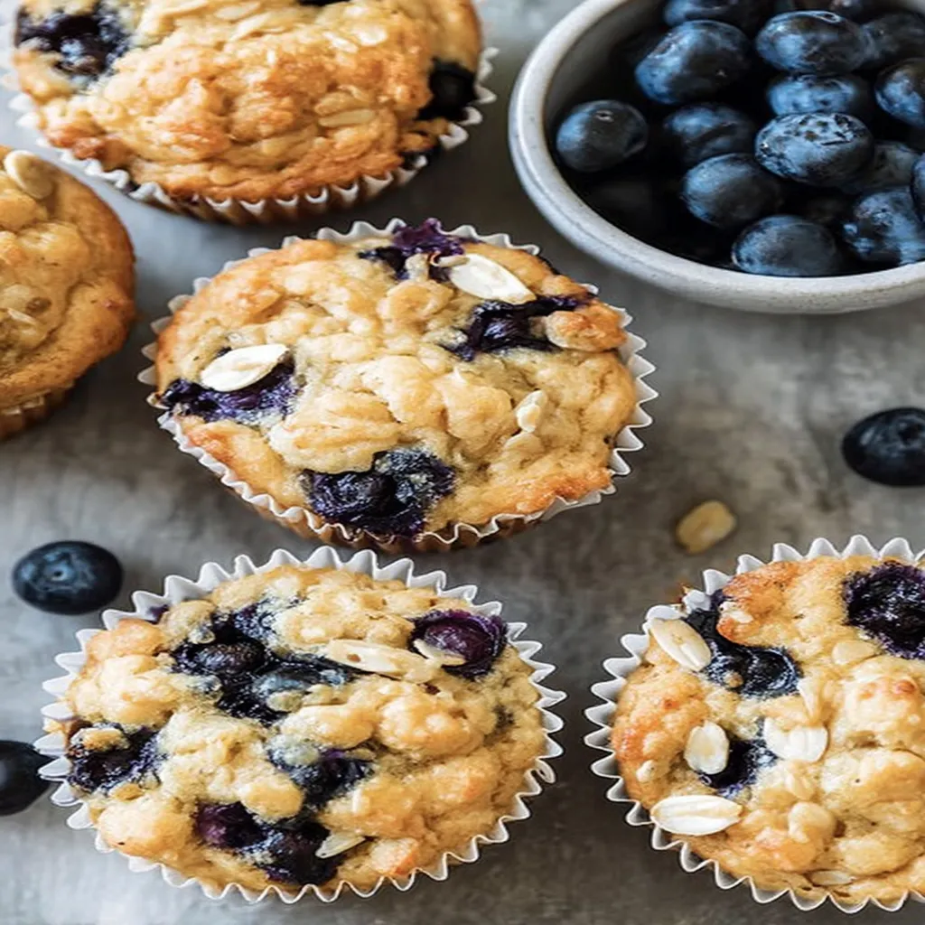 Greek Yogurt Blueberry Muffins recipe step-by-step guide