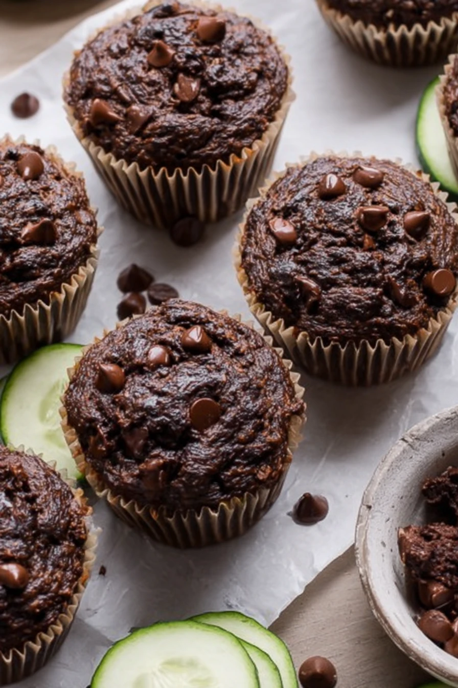 Healthy & Moist Chocolate Zucchini Muffins recipe step-by-step guide