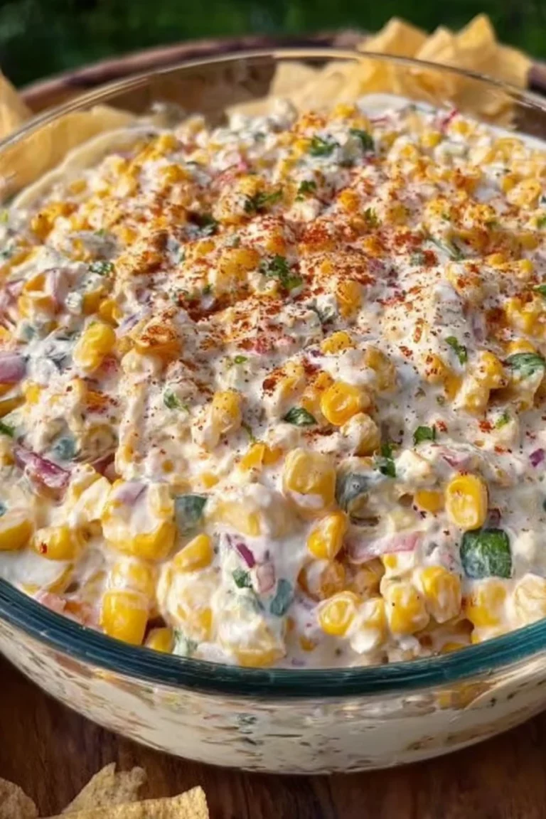 Mexican Corn Dip, cheesy, spicy, creamy, flavorful, appetizer, fiesta, delicious