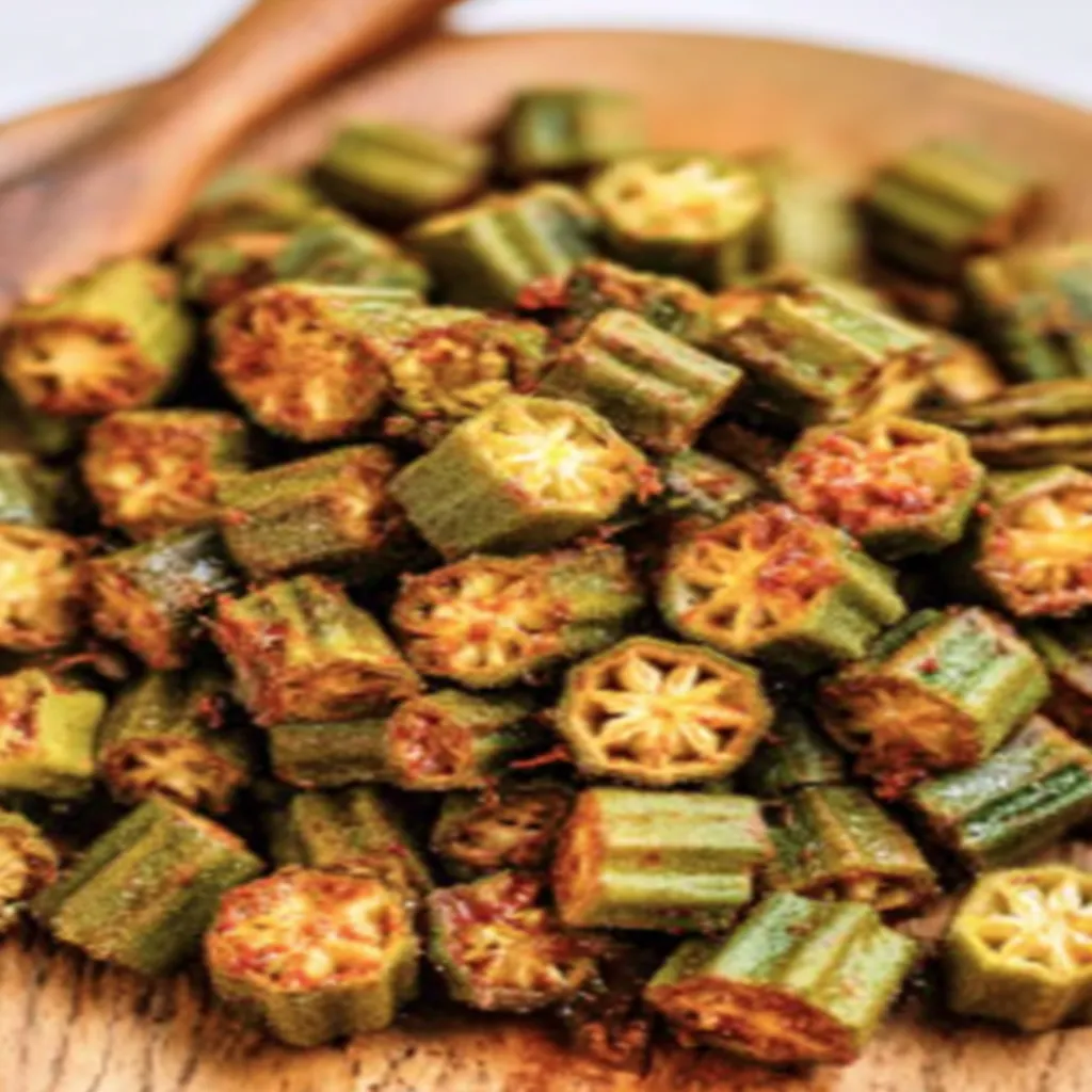 Tasty Roasted Okra Recipe recipe step-by-step guide