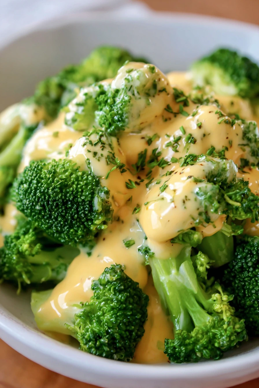 cheese sauce, broccoli, homemade, creamy, savory, quick, easy, delicious