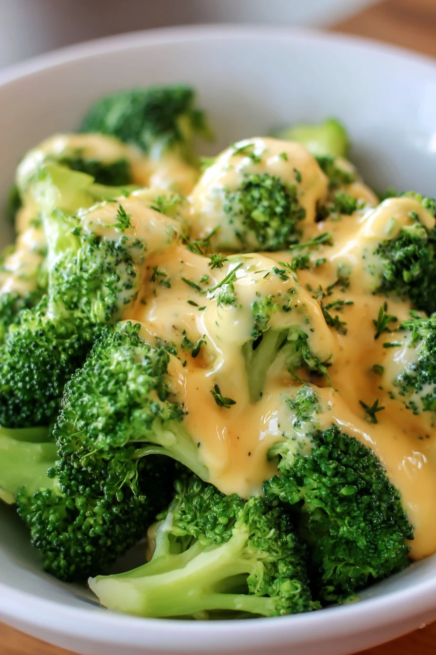 5 Minute Homemade Cheese Sauce for Broccoli recipe step-by-step guide