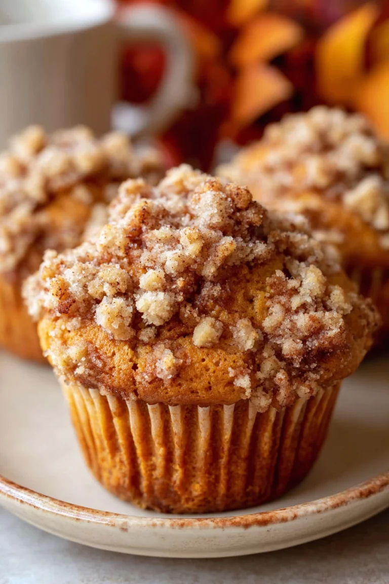 apple pumpkin streusel muffins, delicious fall treat, sweet and spicy flavors, crunchy streusel topping