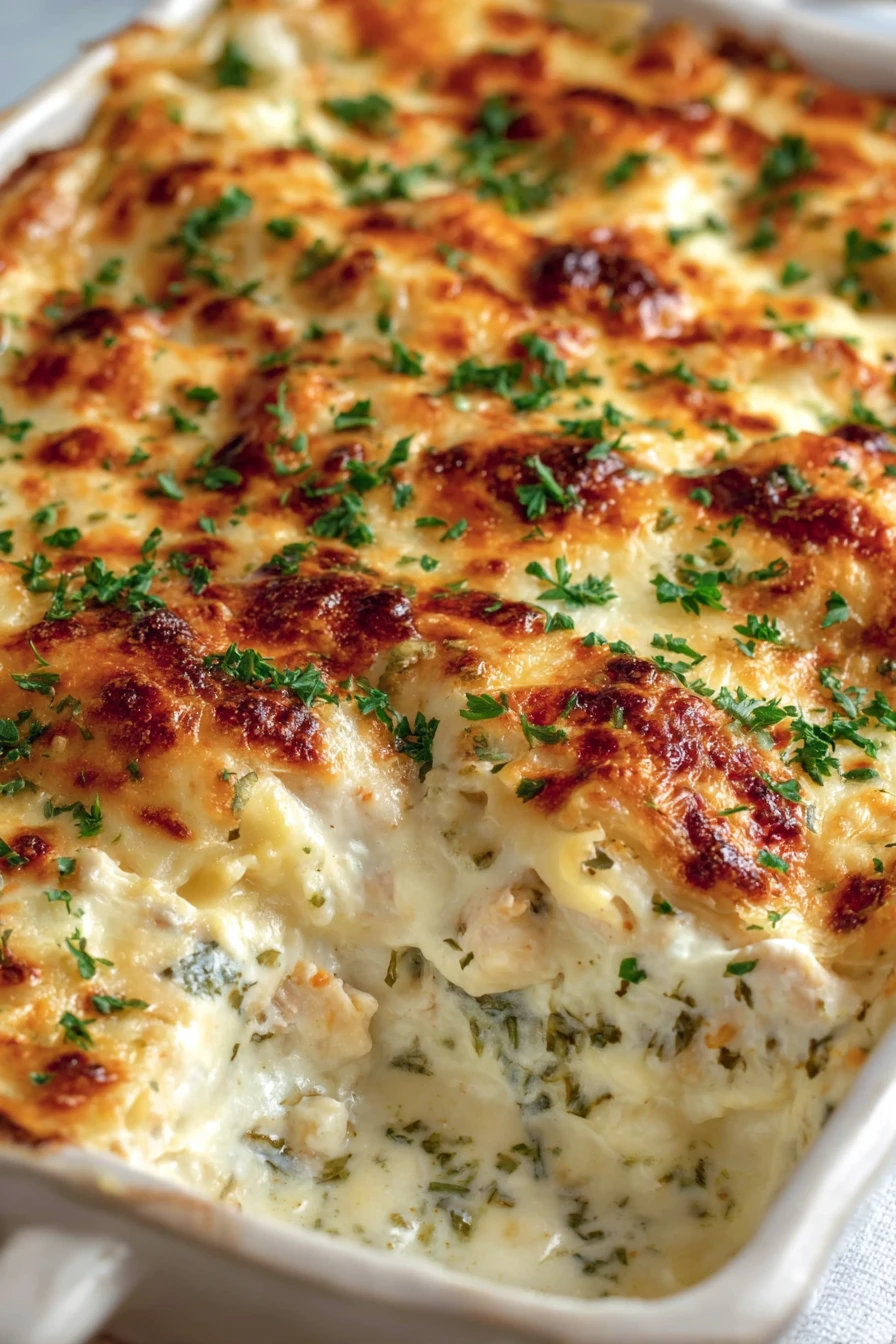 Chicken Alfredo Lasagna Recipe recipe step-by-step guide