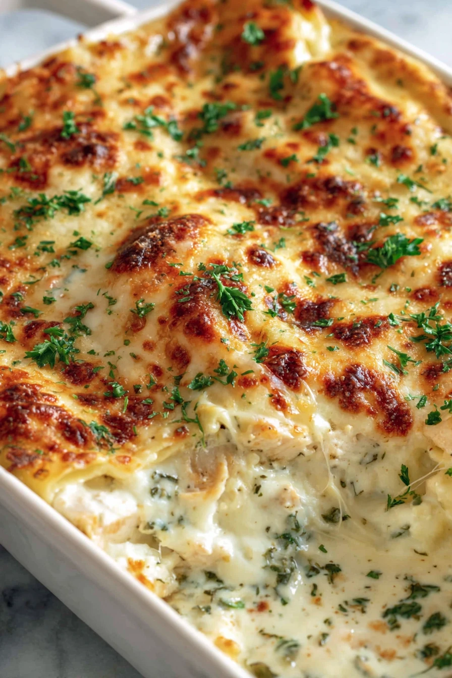 Chicken Alfredo Lasagna Recipe recipe step-by-step guide