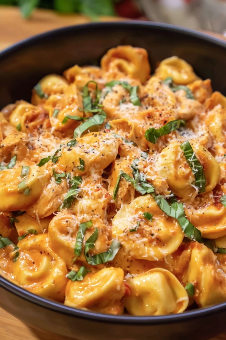 CrockPot Chicken Tortellini, savory, creamy, Italian, delicious, slow-cooked, comfort food