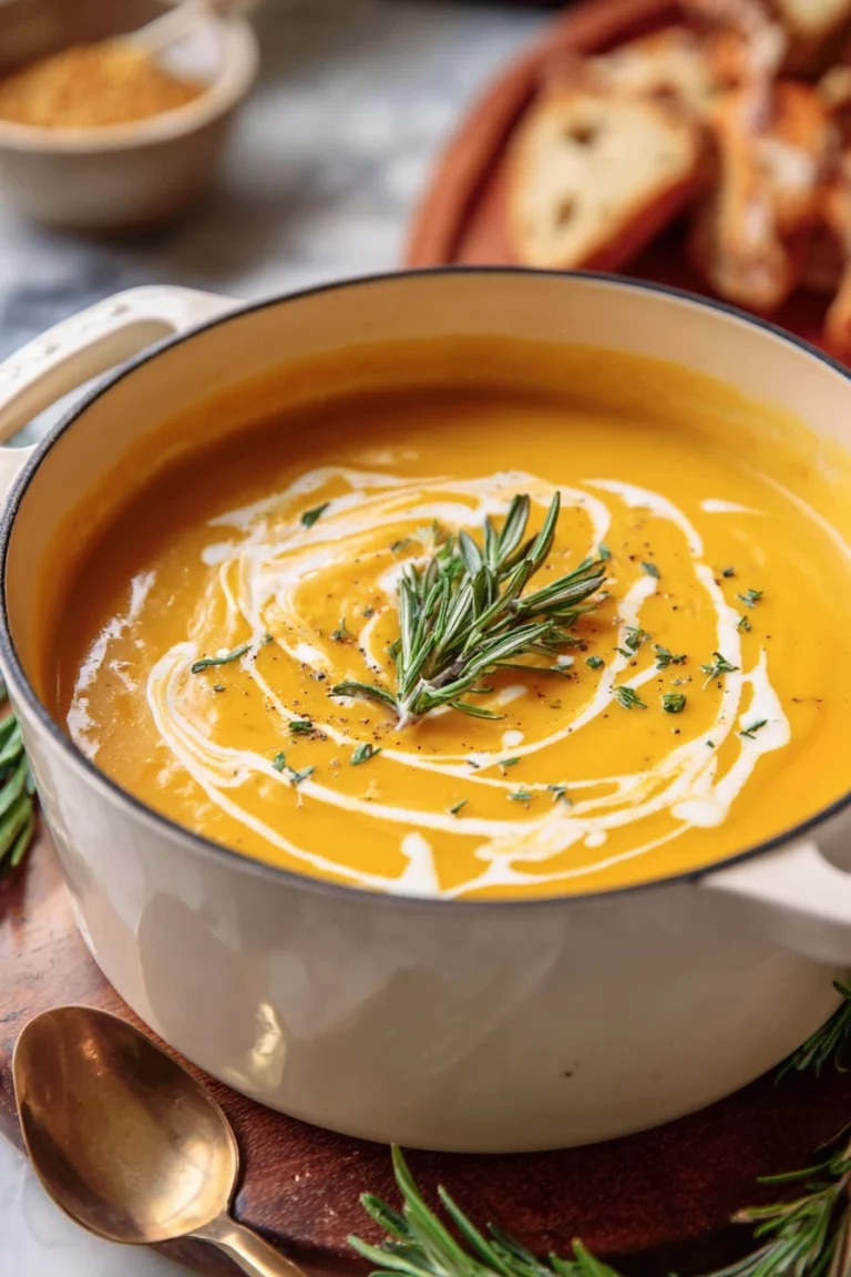 acorn squash soup, creamy, delicious, savory, comforting, fall flavors