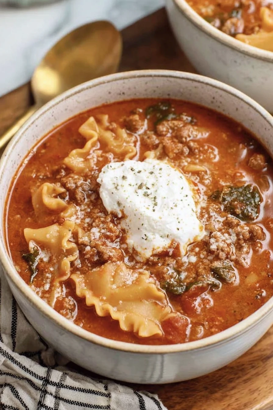 Gluten Free Lasagna Soup recipe step-by-step guide