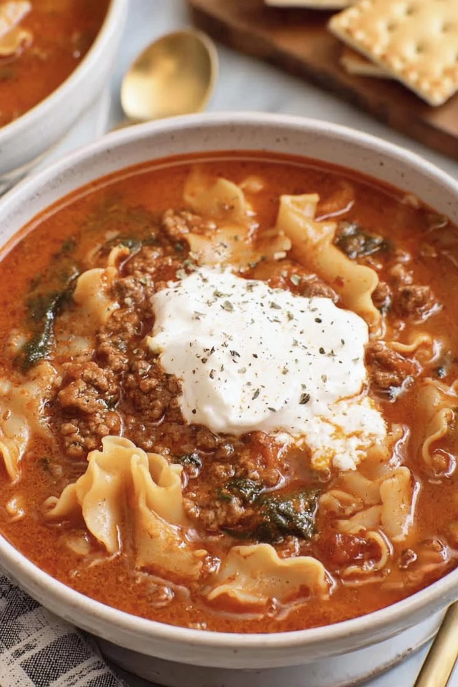 Gluten Free Lasagna Soup recipe step-by-step guide