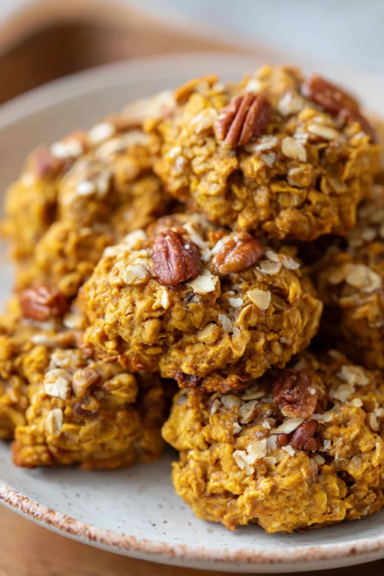 healthy, oatmeal, pumpkin cookies, nutritious, delicious, autumn flavors, wholesome oats