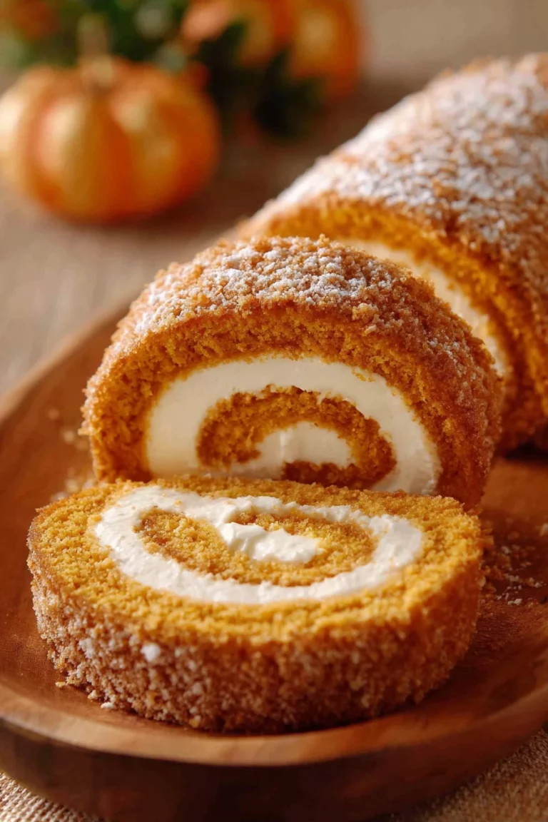 Libby's Pumpkin Roll Recipe, festive, delicious, spiced, cream cheese filling, rolled cake