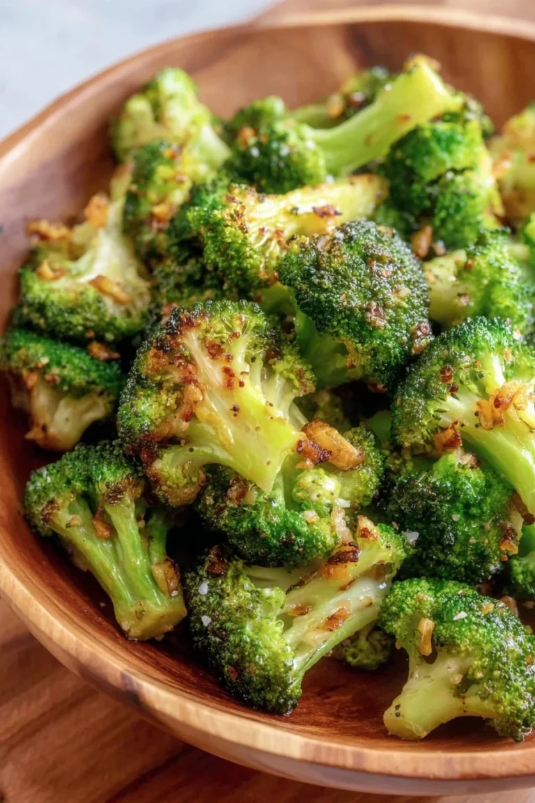 Olive oil, garlic, oven-roasted, broccoli, flavorful, aromatic, healthy option