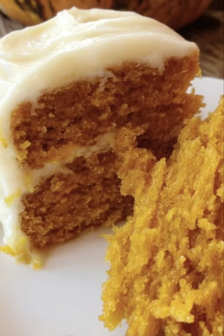 pumpkin buttermilk cake, cream cheese frosting, delicious, moist, autumn-inspired, decadent treat