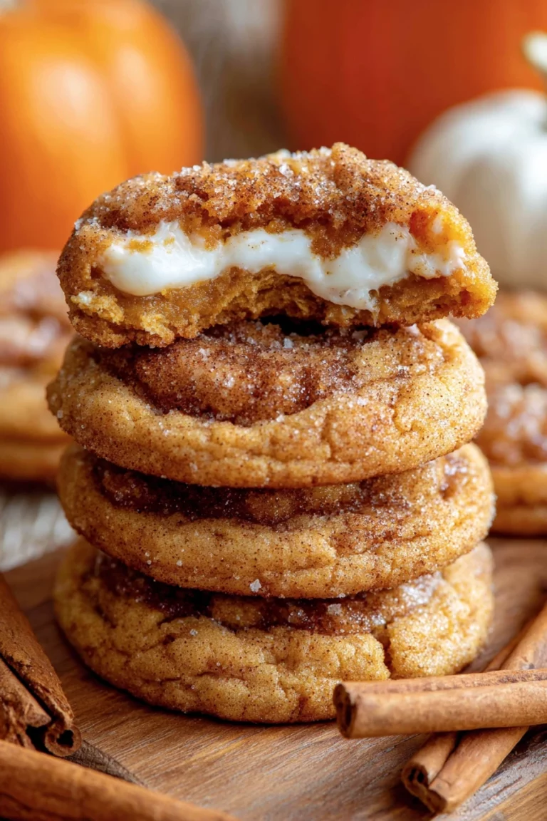 pumpkin cheesecake cookies, decadent fall treat, creamy, spiced, indulgent, sweet and savory