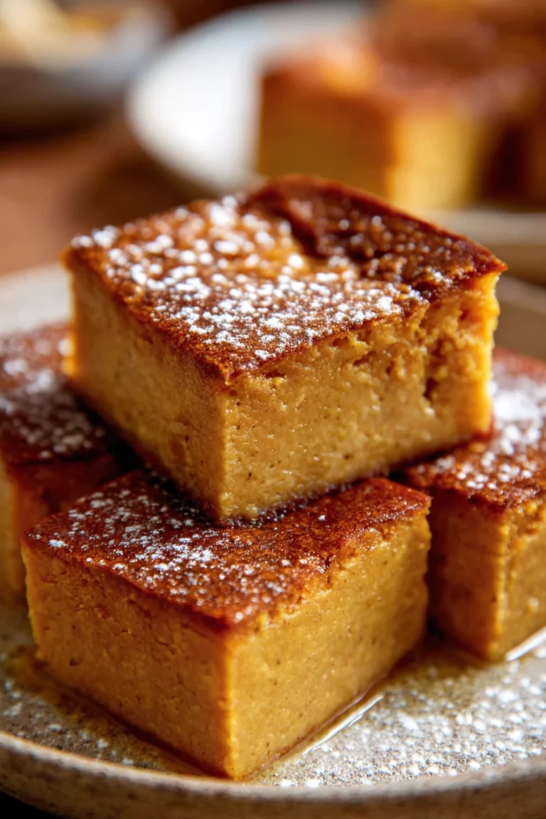 pumpkin magic custard cake, recipe, creamy, spiced, delicious, fall-inspired