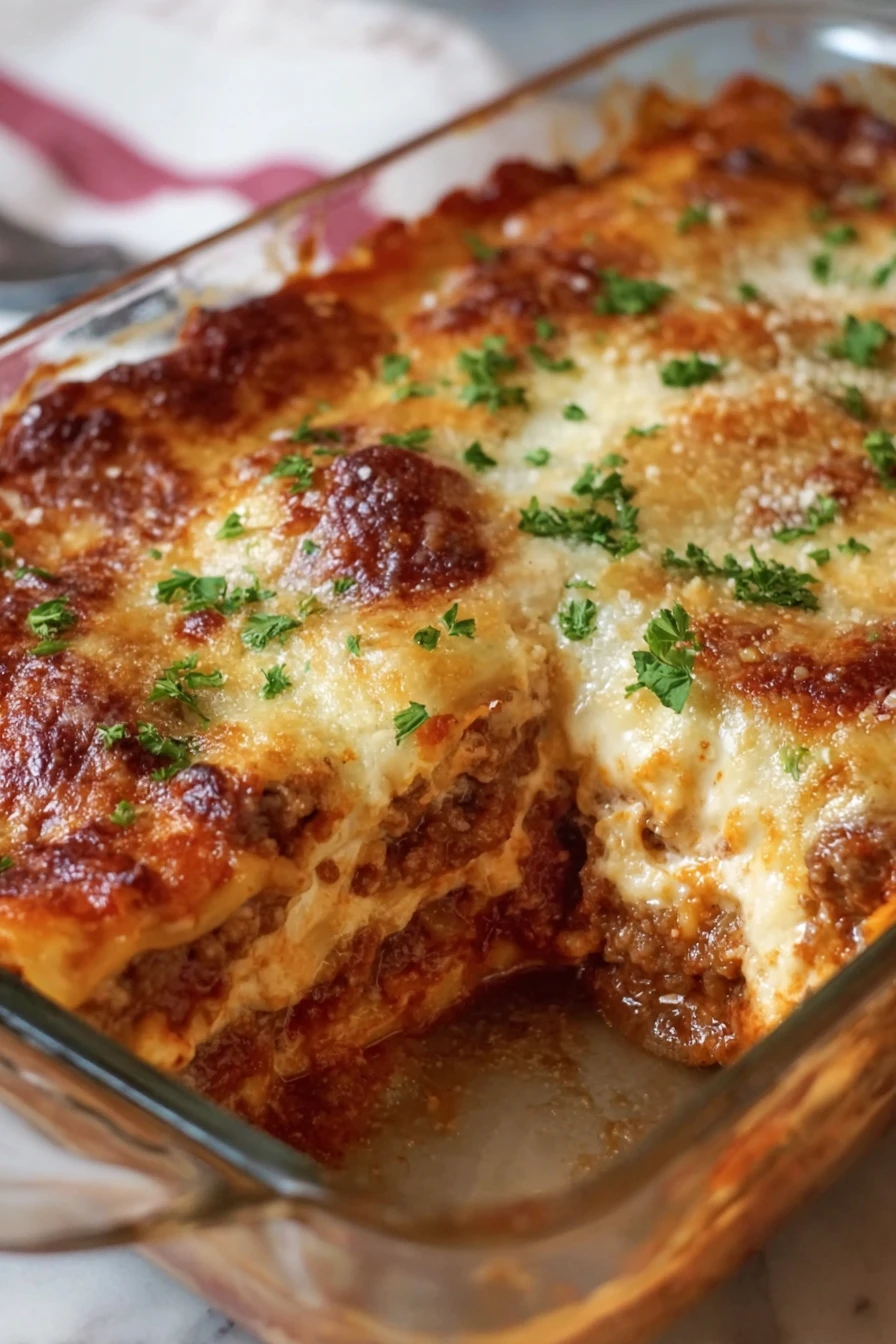 Super Easy Lasagna recipe step-by-step guide