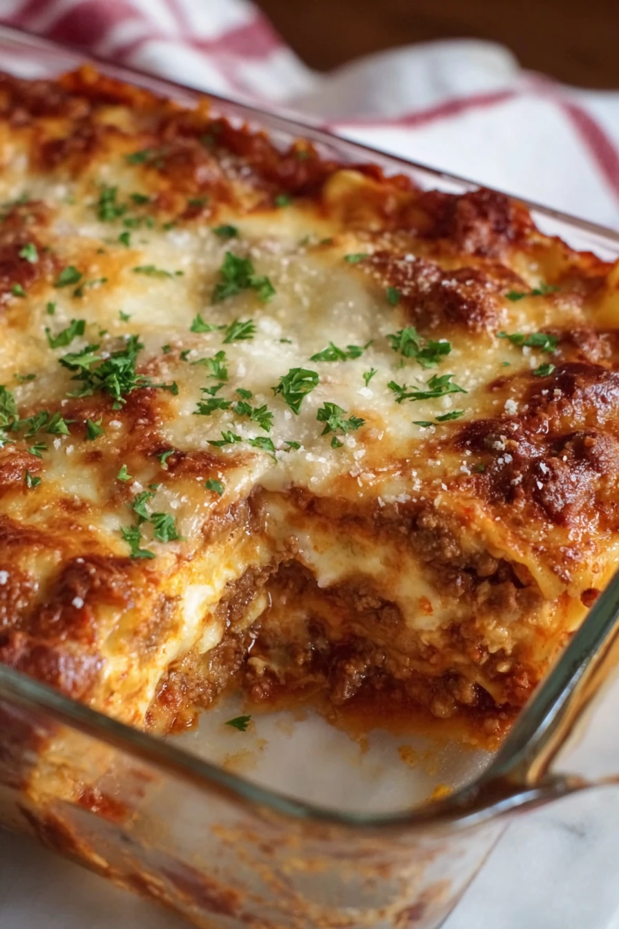 Super Easy Lasagna recipe step-by-step guide