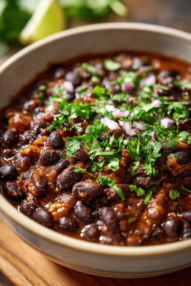 chipotle-style, vegetarian black beans, ultimate, flavorful, savory, aromatic, hearty, delicious