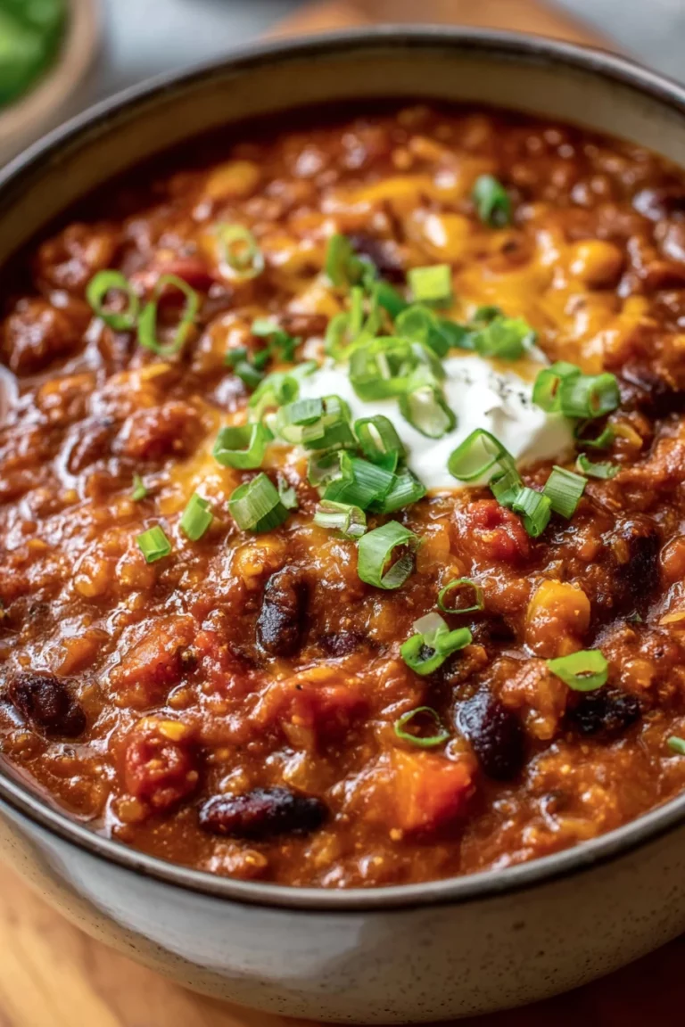 vegetarian chili recipe, hearty, flavorful, plant-based, spicy, nutritious, comforting