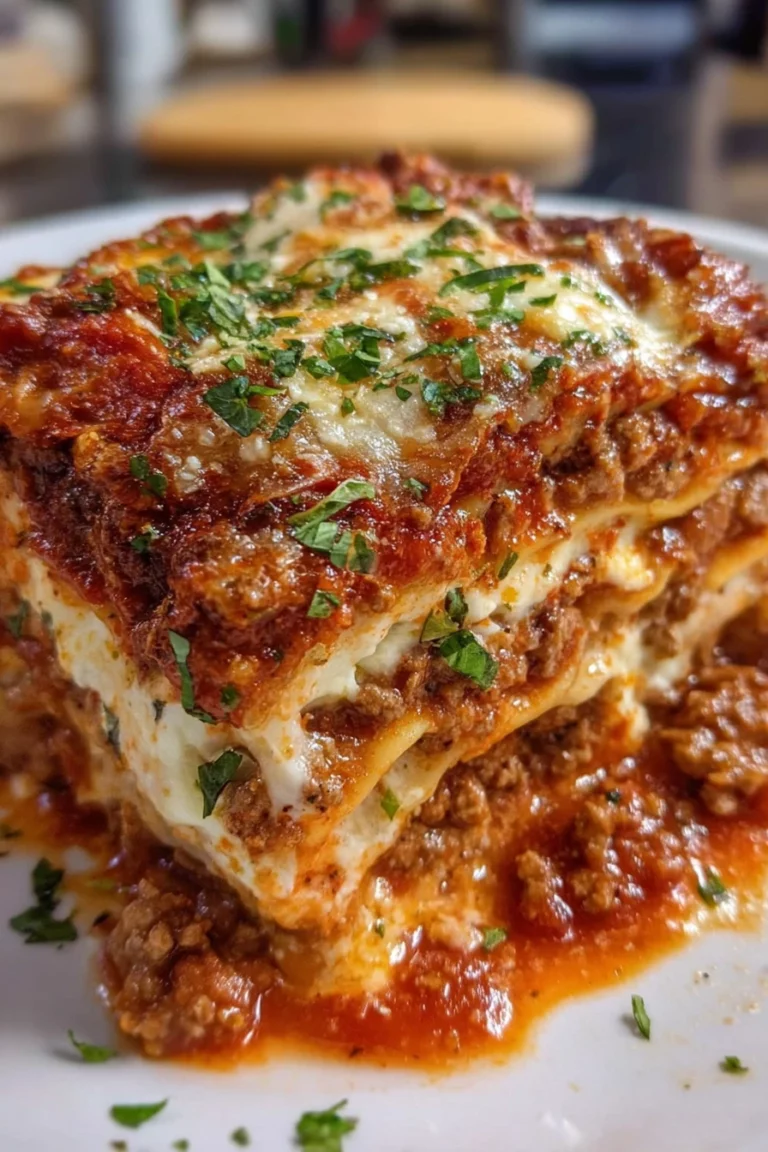 world's best lasagna recipe, savory, cheesy, flavorful, layers of pasta, delicious, homemade